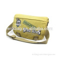 Classic Design Striped Canvas Messenger Bag